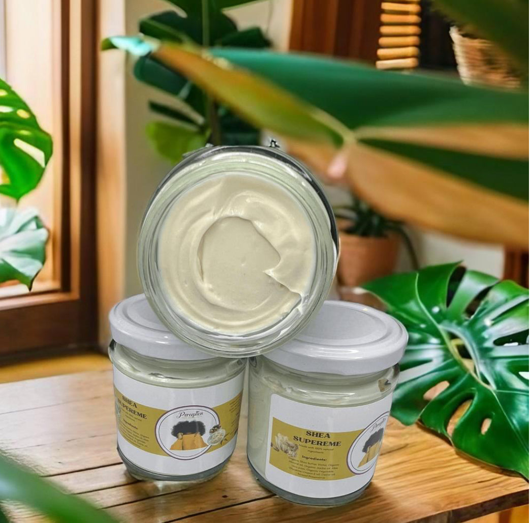 shea butter hair cream, leave in hair butter