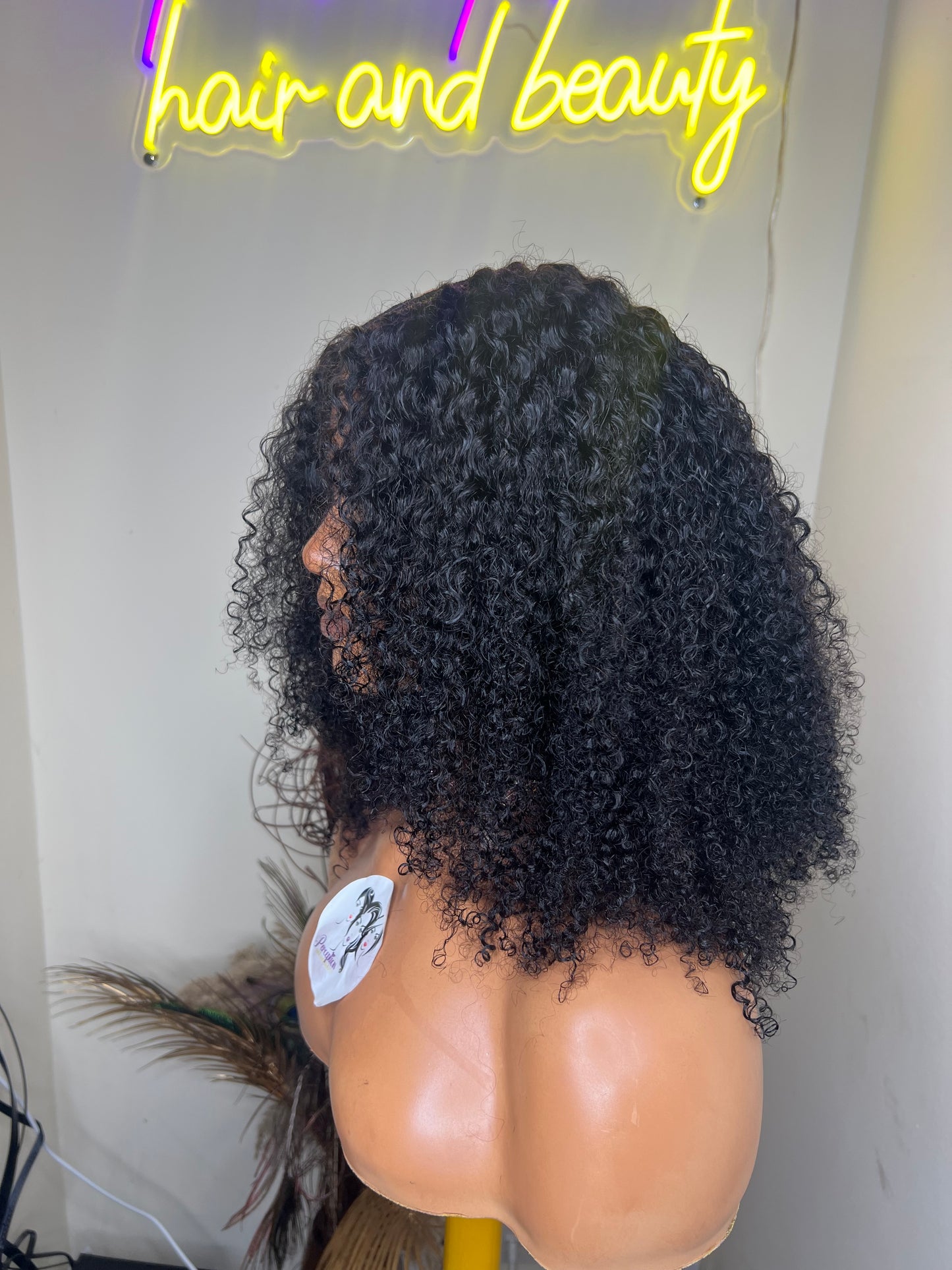 Afro kinky curly Upart wig