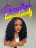 Buremse curly Glueless Human Hair Wig | 5x5 HD Closure | Pre-Plucked & Ready to Wear